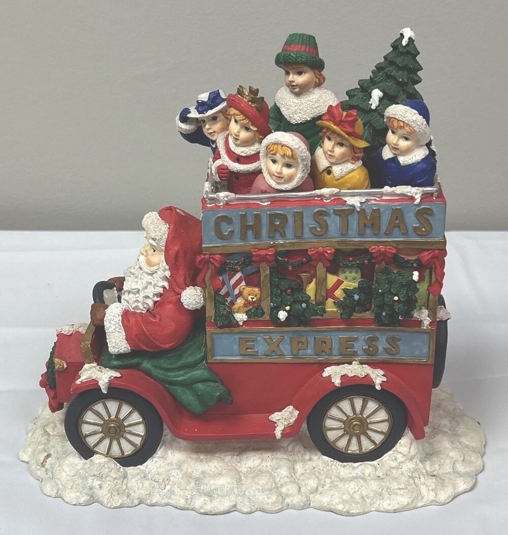 Christmas Express Santa Kids Children Bus Tree Smithsonian Institution